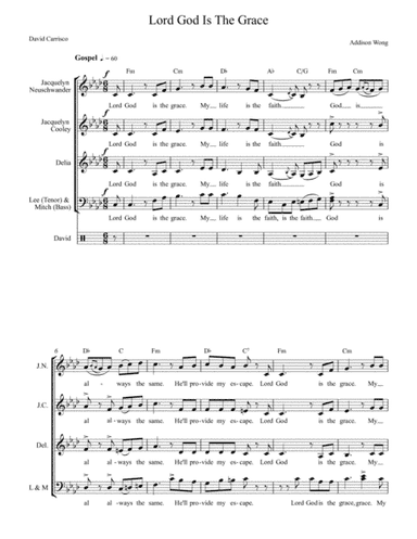 Lord God Is The Grace