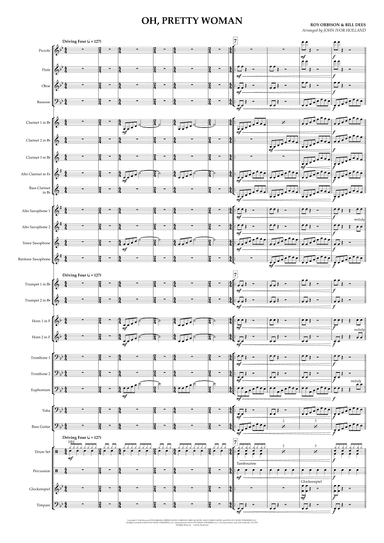 Oh, Pretty Woman (arr. John Holland)