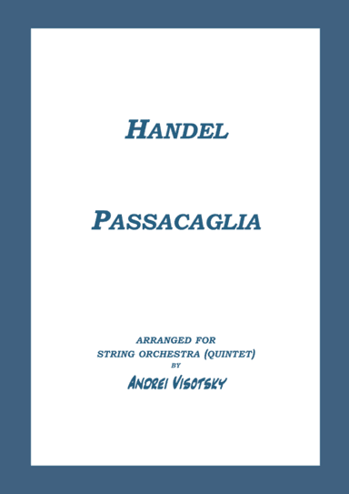 Passacaglia (arr. A. Visotsky)