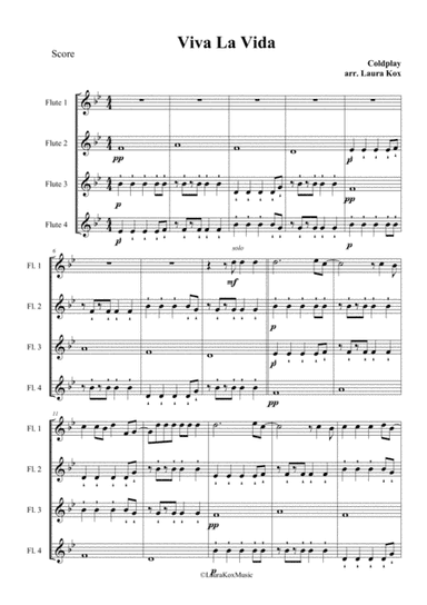 Viva La Vida (arr. Laura Kox)