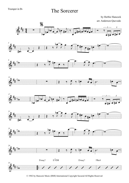 The Sorcerer (arr. Anderson Quevedo)