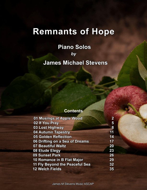 Remnants of Hope Piano Book