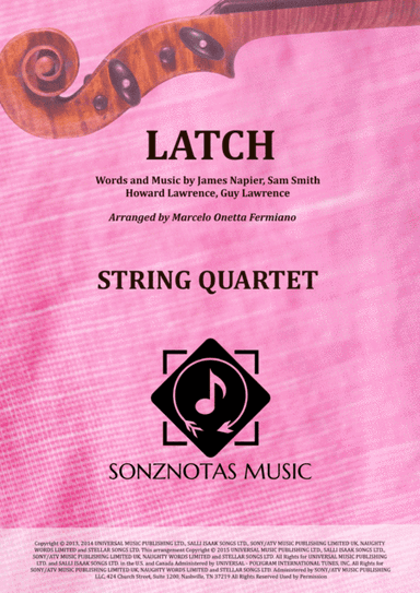 Latch (arr. Marcelo Onetta Fermiano)