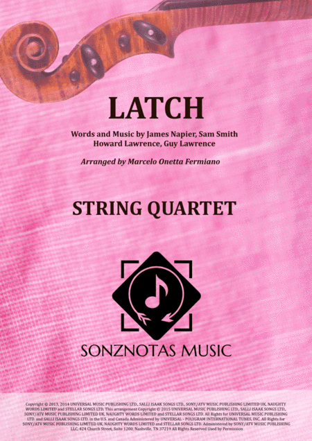 Latch (arr. Marcelo Onetta Fermiano)