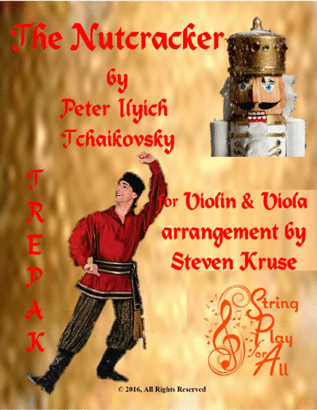 Trepak from the Nutcracker for Violin & Viola (arr. Steven Kruse)