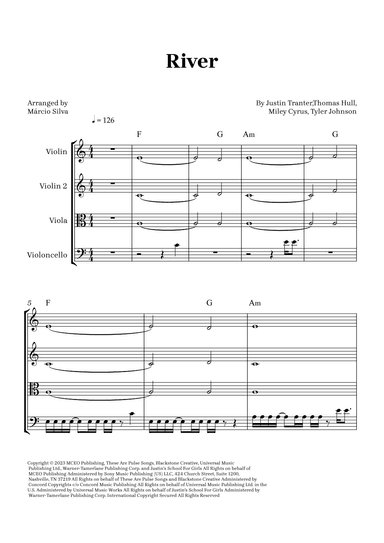 River (arr. Márcio Silva)