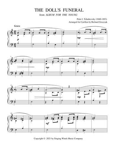 The Doll's Funeral (arr. Richard Giszczak)