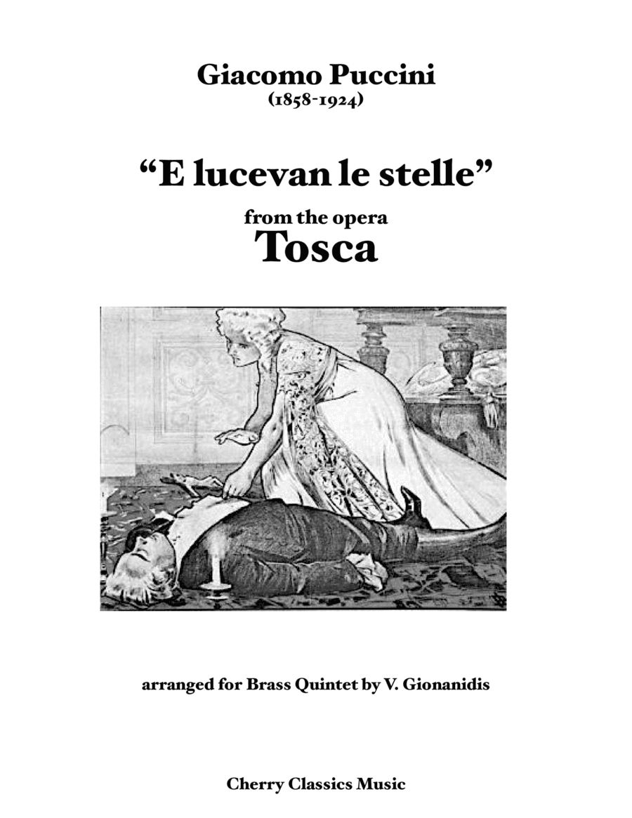 E lucevan le stelle, Aria from Tosca for Brass Quintet (arr. Vikentios Gionanidis)