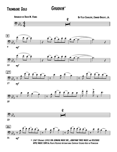Groovin' (arr. David W. Young)