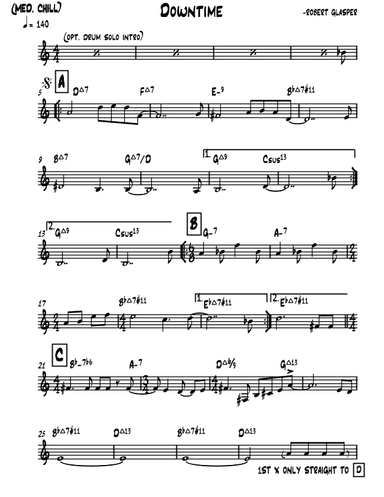 Downtime (arr. Julian Horner)