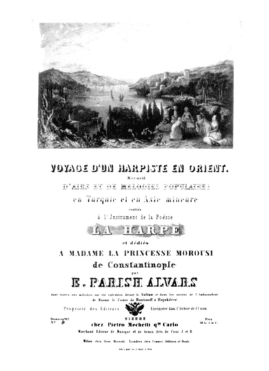 Travel of a Harpist in the Orient Op. 62