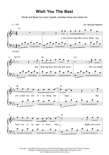 Wish You The Best (arr. Michael Habrom)