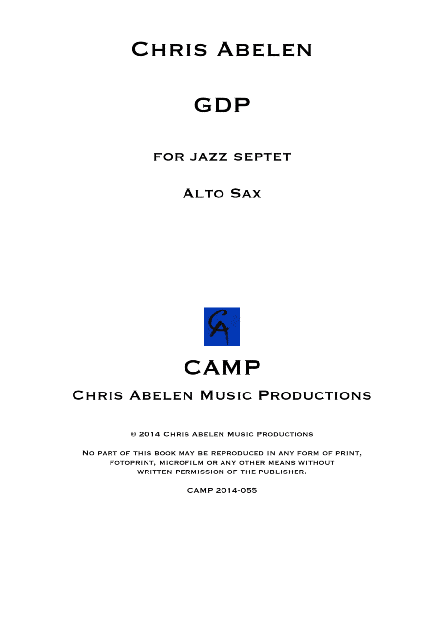 GDP - alto saxophone