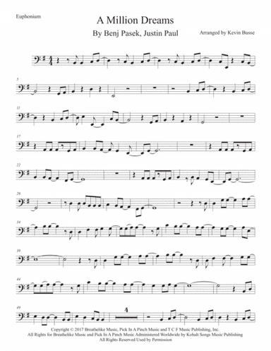 A Million Dreams (arr. Kevin Busse)
