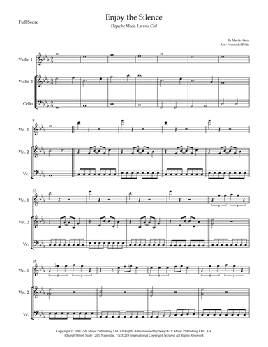 Enjoy The Silence (arr. Fernando Britto)