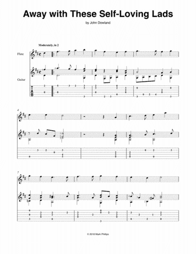 Away with These Self-Loving Lads (arr. Mark Phillips)