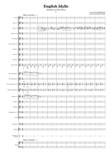 English Idylls N°1 (arr. Yorick DE BRUYCKER)