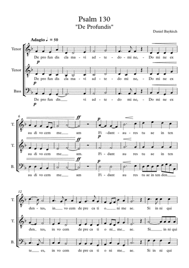 De Profundis