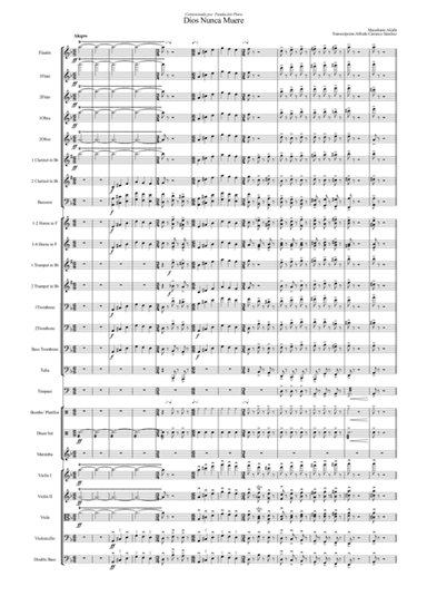 Dios nunca Muere (arr. Alfredo Carrasco Sánchez)