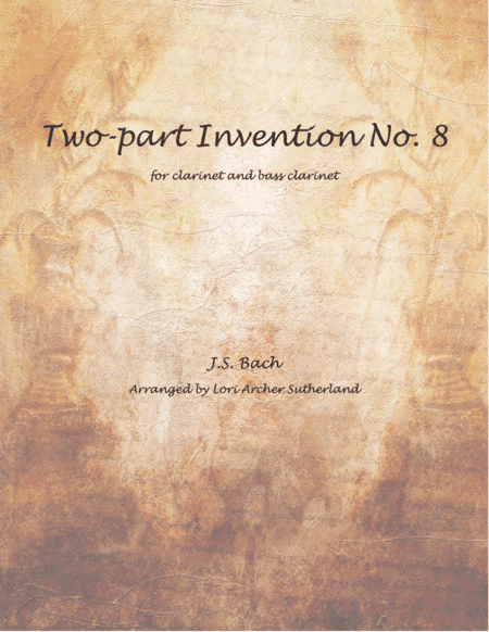 Two-Part Invention No. 8 (arr. Lori Archer Sutherland)