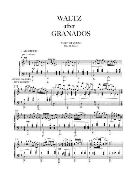 Waltz After Granados
