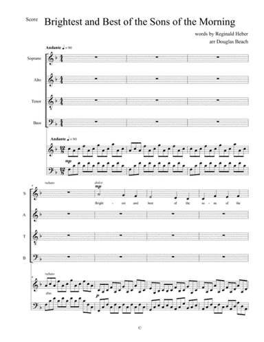 Brightest and Best (arr. Douglas Beach)