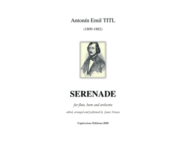 Serenade for flute, horn and orchestra (arr. James Strauss)