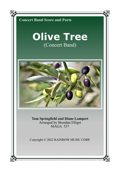 Olive Tree (arr. Brendan James Elliget MAGA 537)