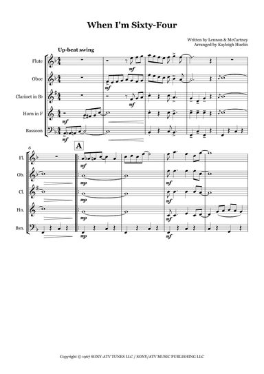 When I'm Sixty-four (arr. Kayleigh Huelin)