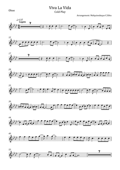 Viva La Vida (arr. Melquisedeque C.Silva)