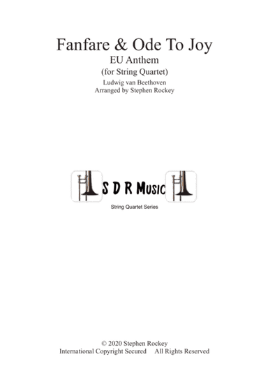 Fanfare and Ode To Joy for String Quartet (arr. Stephen Rockey)