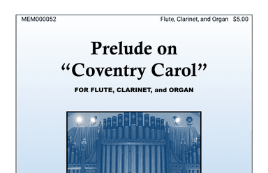 Prelude on "Coventry Carol" (arr. Martin Ellis)