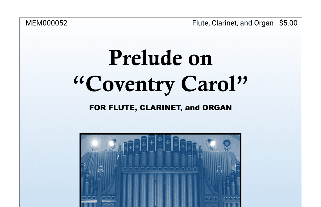 Prelude on "Coventry Carol" (arr. Martin Ellis)