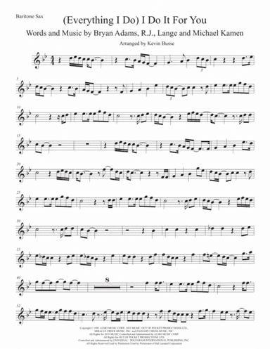 (Everything I Do) I Do It For You (arr. Kevin Busse)