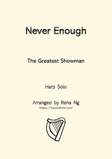 Never Enough (arr. Rena Ng)