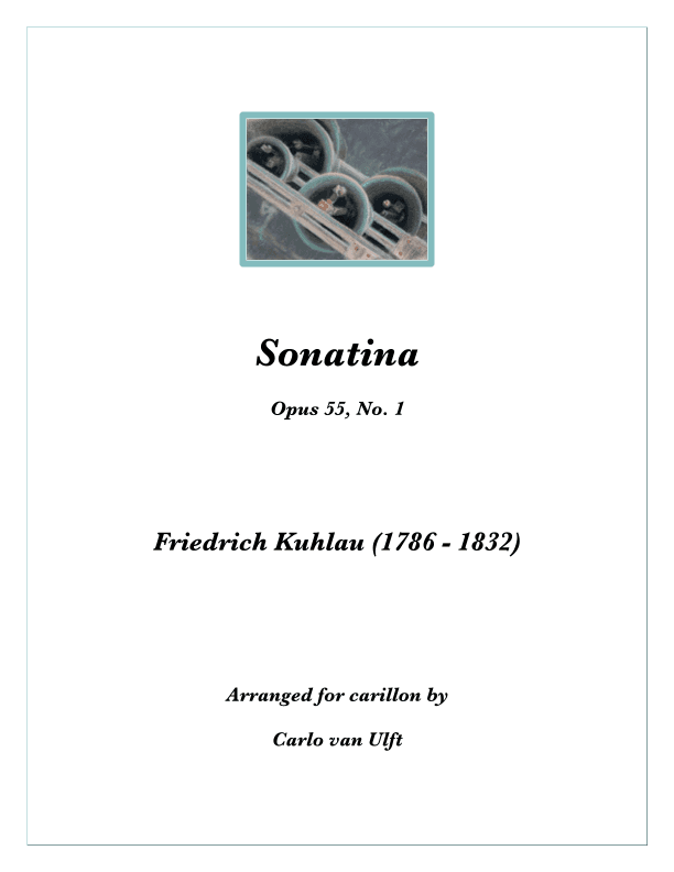 Sonatina, Opus 55, No. 1 (arr. Carlo van Ulft)