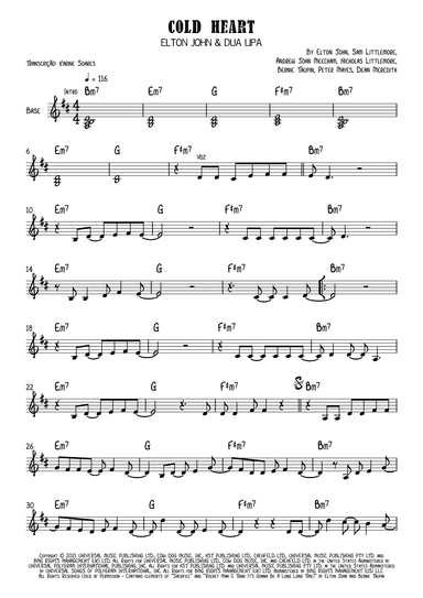 Cold Heart (pnau Remix) (arr. Karine Soares)