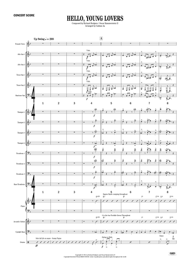 Hello, Young Lovers (arr. Callum Au)