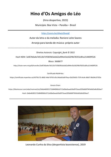 Hino d'Os Amigos do Léo
