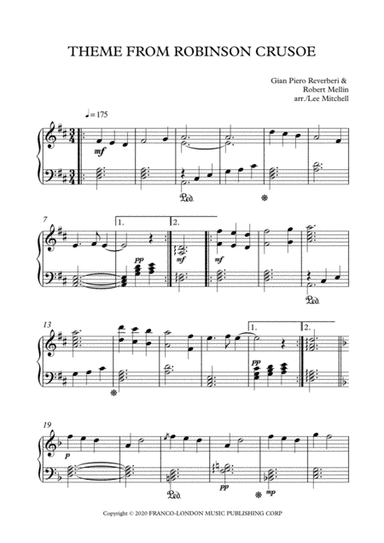 Crusoe Rescue / Warrior Caught (arr. Lee Mitchell)