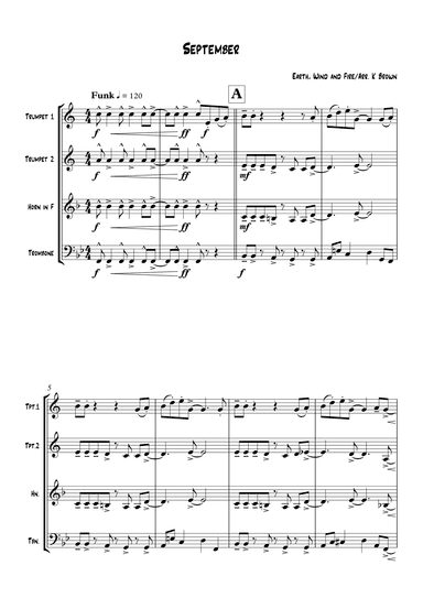 September (arr. Katie Brown)