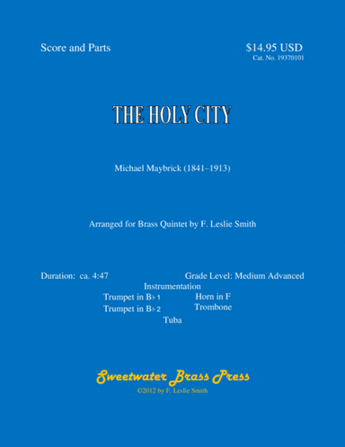 The Holy City (arr. F. Leslie Smith)