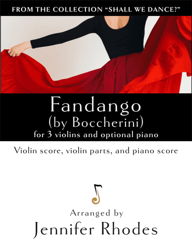 Fandango, finale from Guitar Quintet in D major (flex instrumentation, violins) (arr. Jennifer Rhodes)