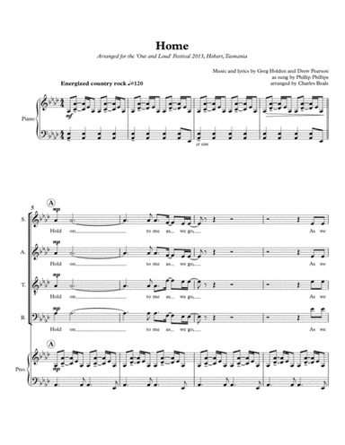 Home (arr. Charles Beale)
