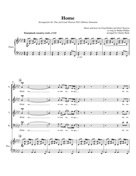 Home (arr. Charles Beale)