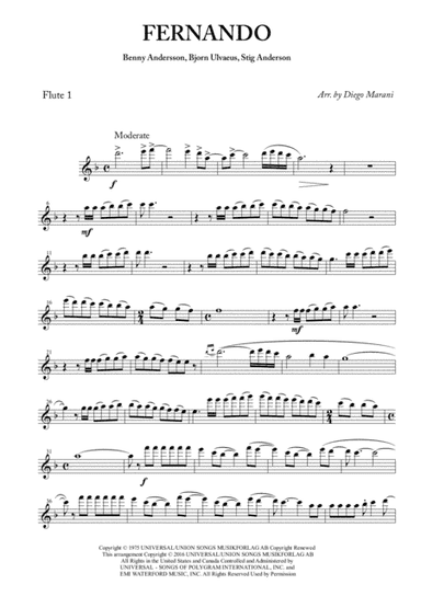 Fernando (arr. Diego Marani)