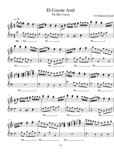 El Coyote Azul (The Blue Coyote)