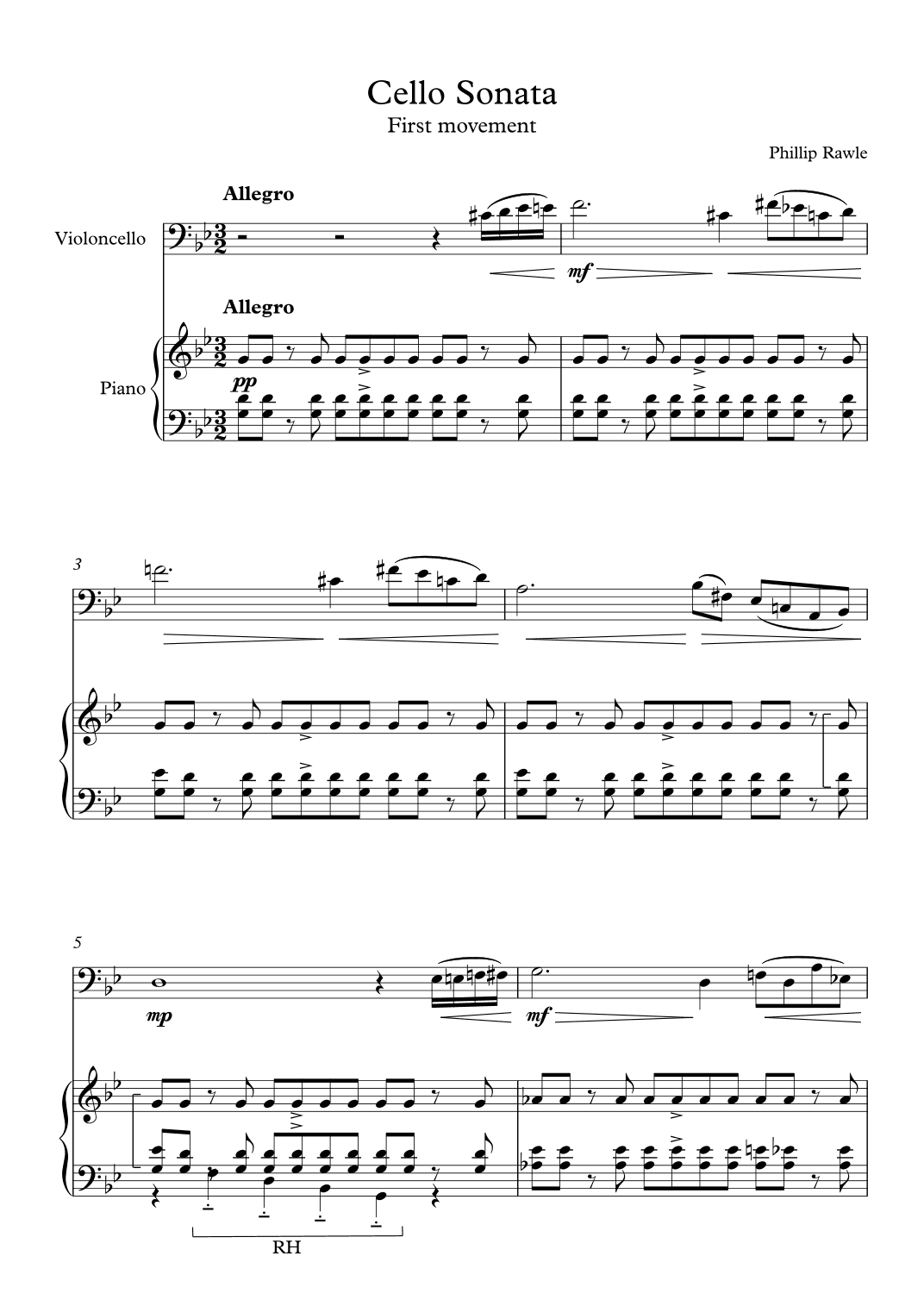 Cello Sonata