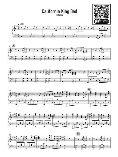 California King Bed (arr. eduardo)