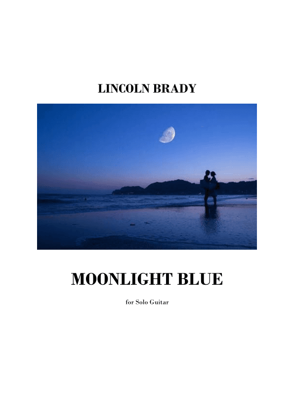 MOONLIGHT BLUE - Solo Guitar